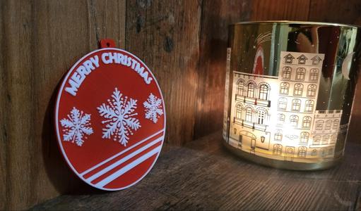 Christmas ornament - Merry Christmas