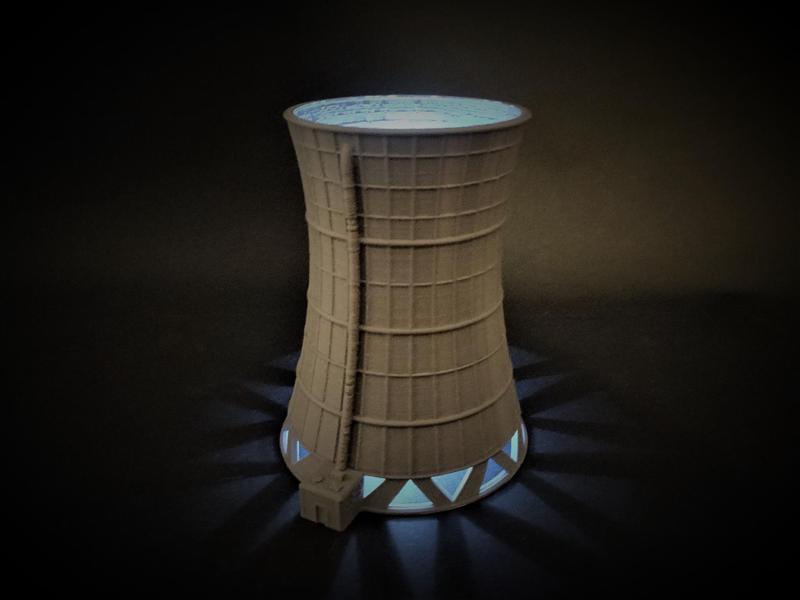 Miniature Nuclear Power Plant Silo