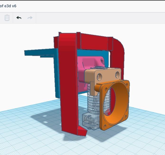 FLSUN 2017 carriage - cooler