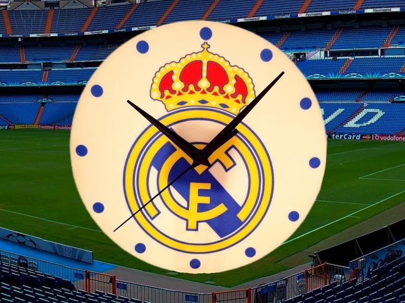 Real Madrid wall clock