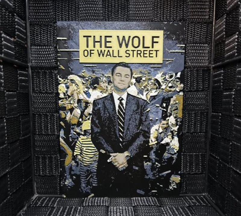 Hueforge Movie Poster - The Wolf of WallStreet -
