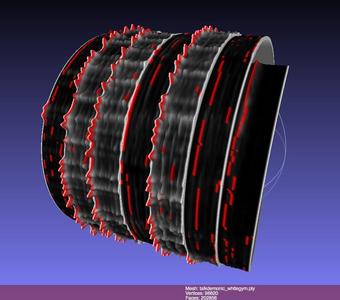 Sonic Prints - Talkdemonic - White Gymnasium