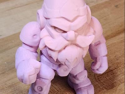 Mech Garden Gnome Protector of Plants