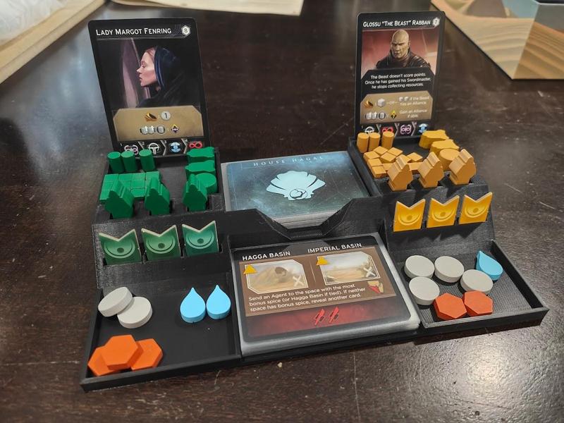 House Hagal Rival Station - Compatible with Dune Imperium & Uprising