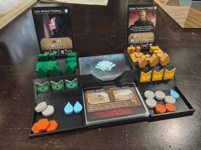 House Hagal Rival Station - Compatible with Dune Imperium & Uprising