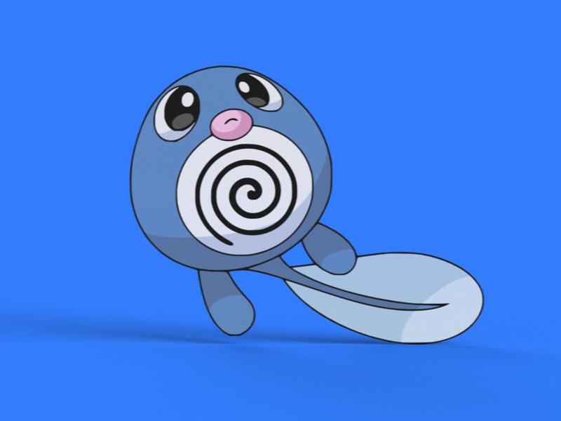 Poliwag Wall Art