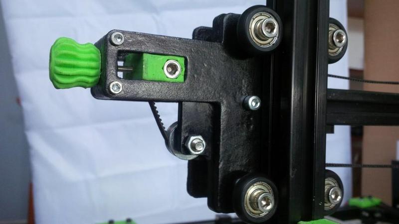 Flsun i3 (size bed 30x30cm)  - belt tensioner on the x-axis