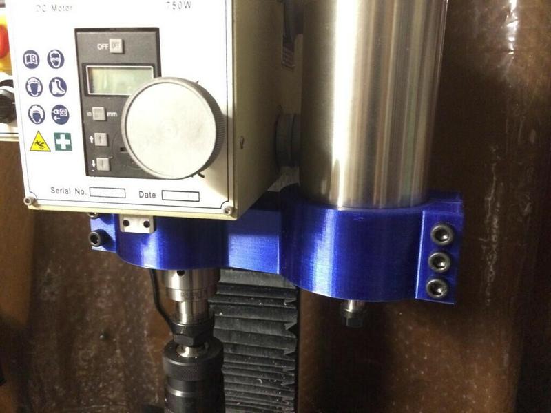 G0704 Mill 80mm spindle mount