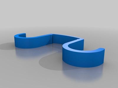 Dual Sided Cubical Coat Hook