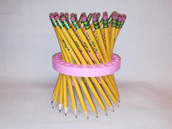 Math Teachers' Pencil Holder / Stand, Hyperboloid, Ruled Surface