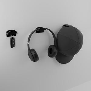 Wall Hook Multifunctional Holder for Hat Keys Headphones