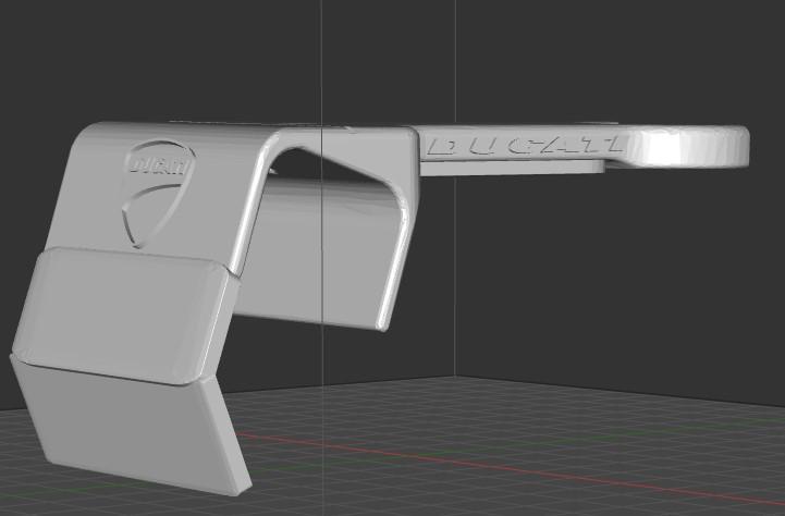 Ducati chain grease nipple