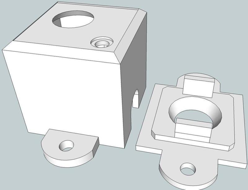 Enclosure to mount Phono Jacks on Wire