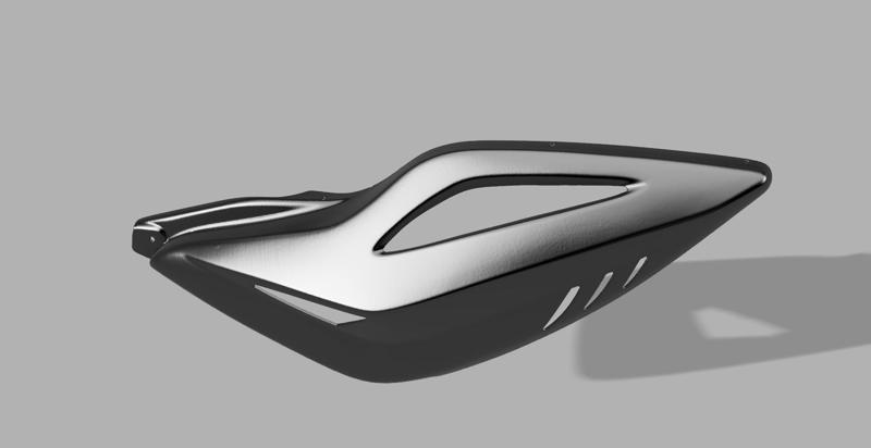 Aerox NItro 50cc/100cc rear fairings