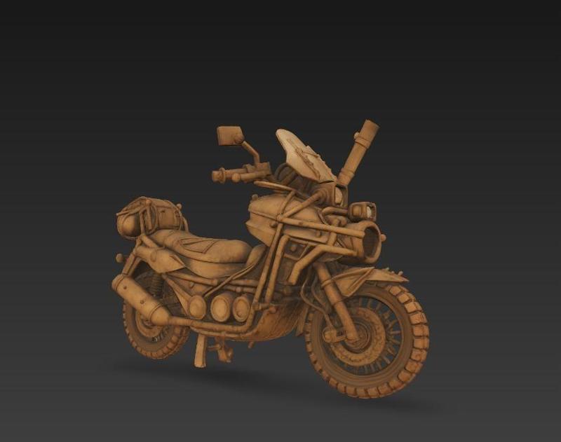 High- post apocalyptic Survival Scooter model-2