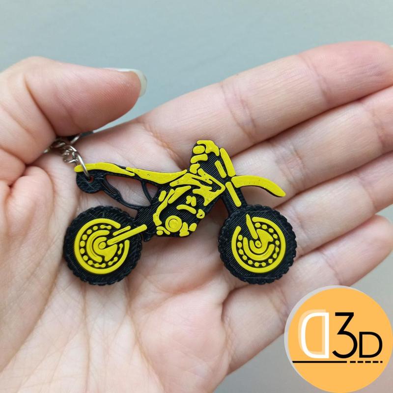 Enduro bike - key ring