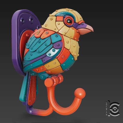 Pixel Finch - Retro Circuit Edition