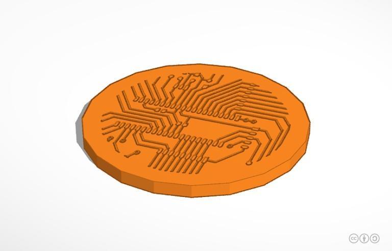 Circuitboard Drink Coaster