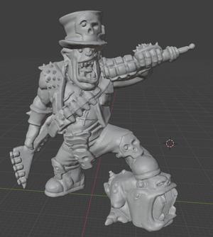 Ork Goff rocker - Commemorative series