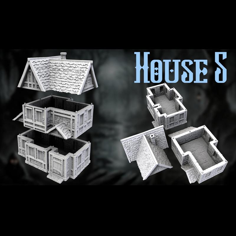 Medieval House 5 (28 mm)