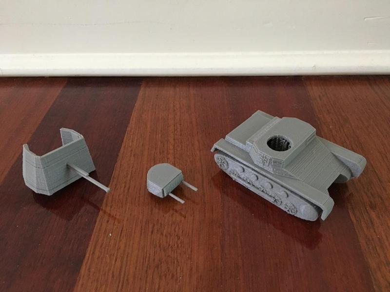 Panzer I Ausf. A [German Light Tank] (with Panzerjäger top)