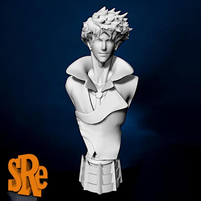 spike spiegel bust - cowboy bebop