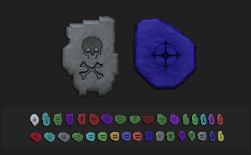 Tibia Runes PACK - All Runes CGI and Printable