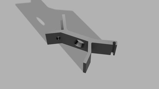 Futaba T8FG Monitor mount