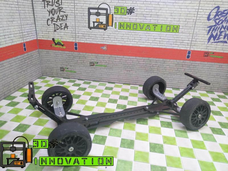 Rc stand adjustable body show