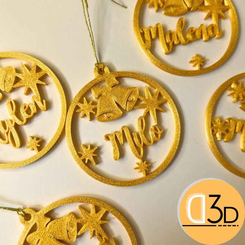 Customizable Christmas ornament