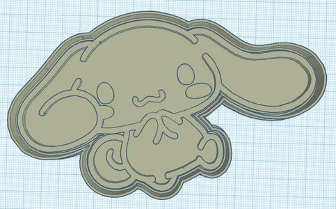 Cinnamoroll cookie cutter