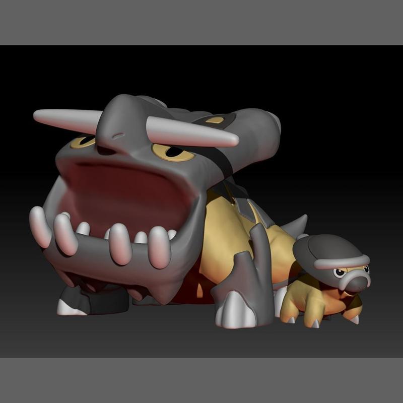 Pokemon Shieldon Bastiodon