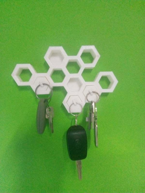 Honeycomb Key Holder