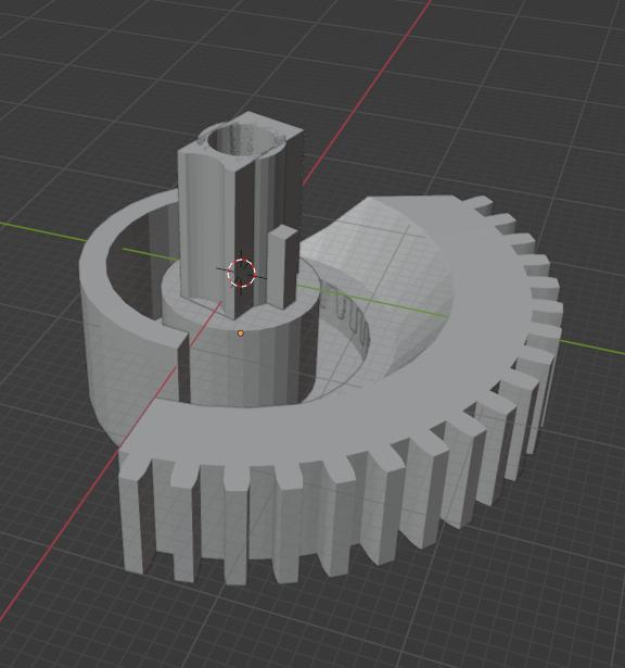 Fiat Alfa romeo climate control flap motor gear