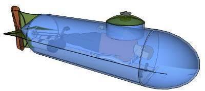 Dry atmosphere submersible HPV