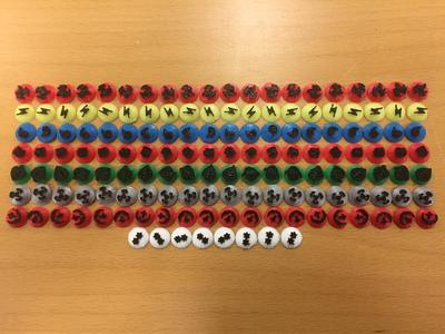 Pokémon TCG Energy Buttons, Special Condition Markers and more