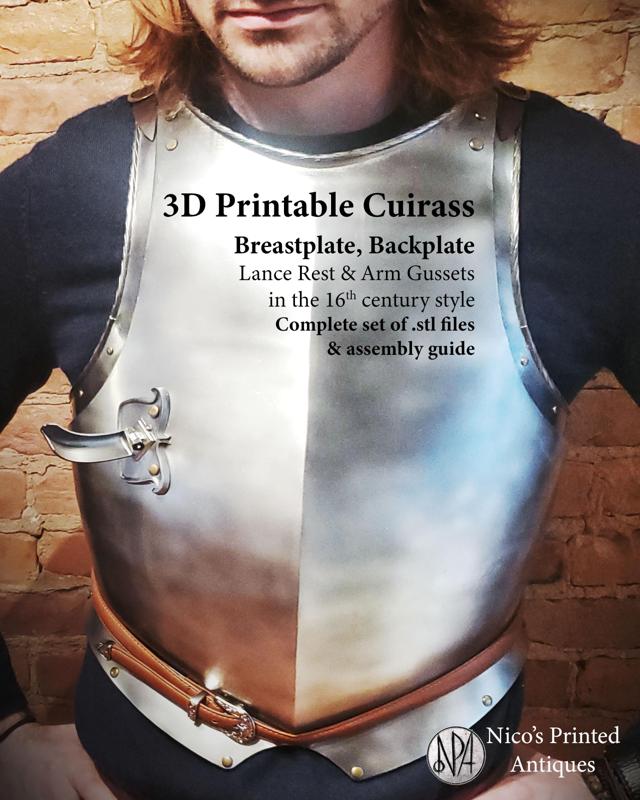 16th Century Plate Armor Cuirass (Breastplate & Backplate)