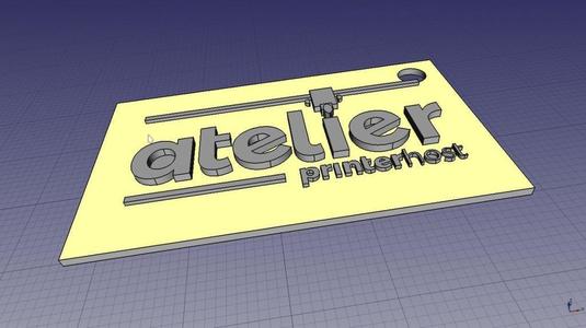 Atelier keychain