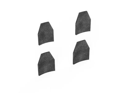 Shooter cut SAPI single curve plates - S,M,L,XL