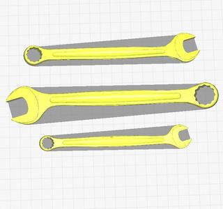 flat wrench kit size 10-13-17