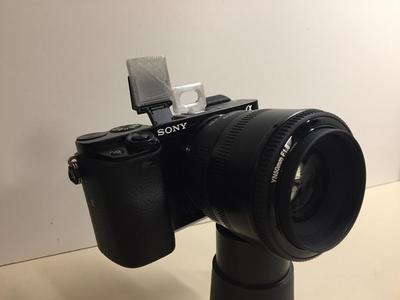 Sony alpha 6x00 - Bounceplate & diffuser