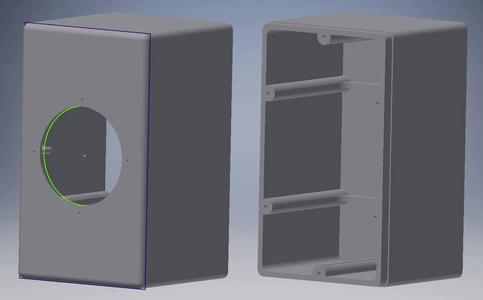 Speaker box for HiVi B3N (and others maybe)