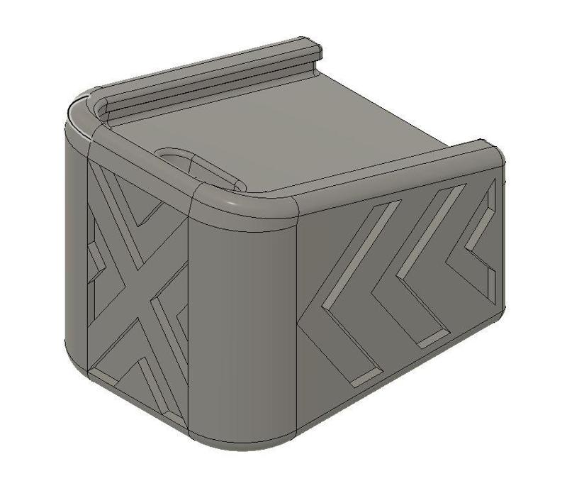 BASEPLATE GLOCK ARROW (MAGAZINE HEEL)