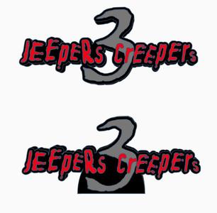 2x JEEPERS CREEPERS 3 Logo Display by MANIACMANCAVE3D