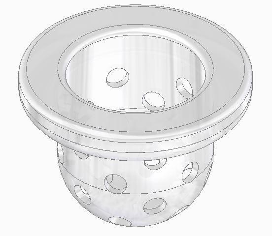 Feeding basket-1 for fish and shrimp food