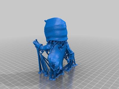 Cayde 6 3d scan detailed