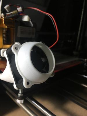 REDIRECT FAN AIR FLOW