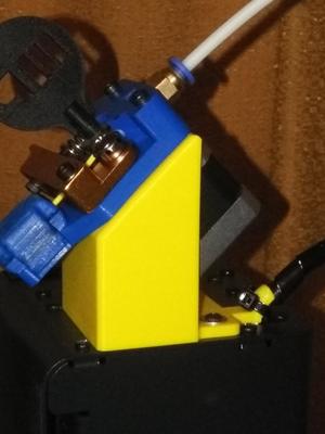 45 degree motor mount
