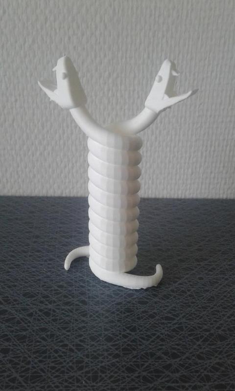 Snake candlestick
