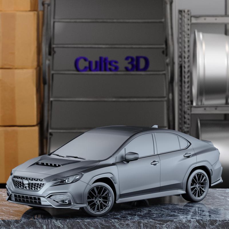 Subaru WRX 2022 printable